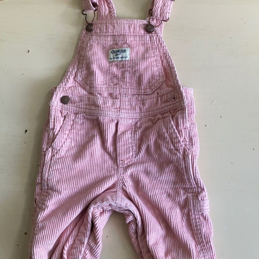 Oshkosh Pink Corduroy Overalls